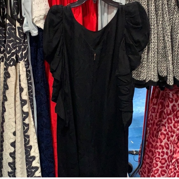 Kate Spade sequin black dress - Picture 4 of 5